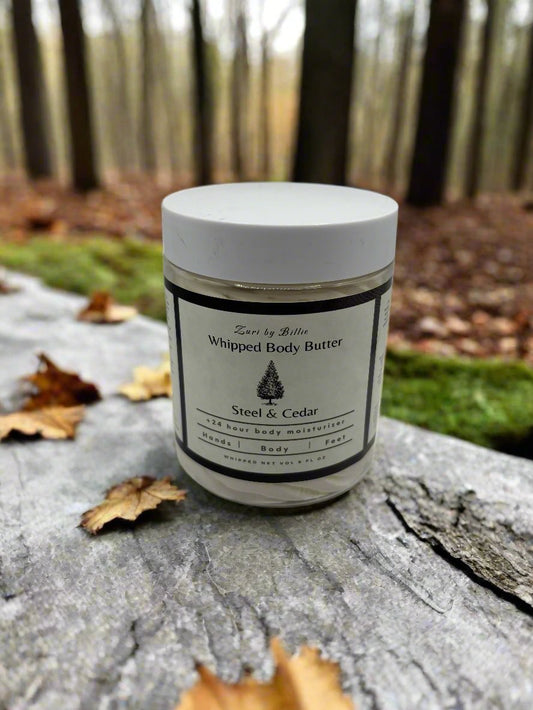 Steel & Cedar Whipped Mens Body Butter